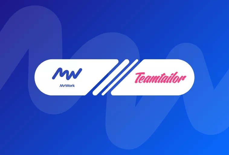 Twee tech spelers, één missie: de time-to-hire verkorten – TeamTailor en MrWork gaan samenwerken